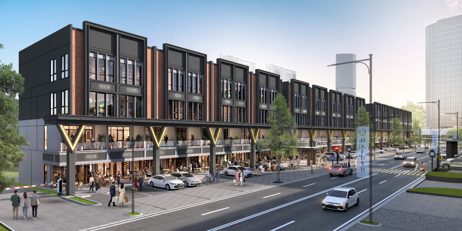 Oxford Square 5 x 17 (Tipe B) Sudut