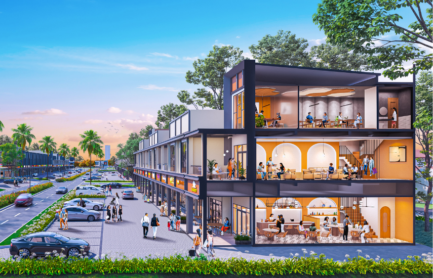 Ruko Tipe Terrace Corner | Paradise SOHO