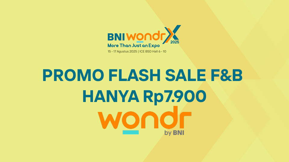 PROMO FLASH SALE F&B HANYA Rp7.900