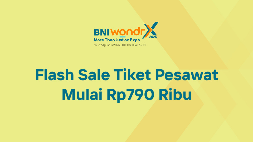 Flash Sale Tiket Pesawat