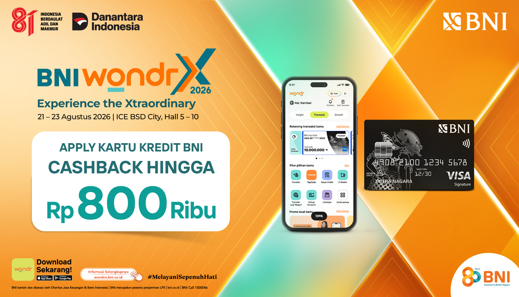 Dapatkan Cashback hingga Rp800.000