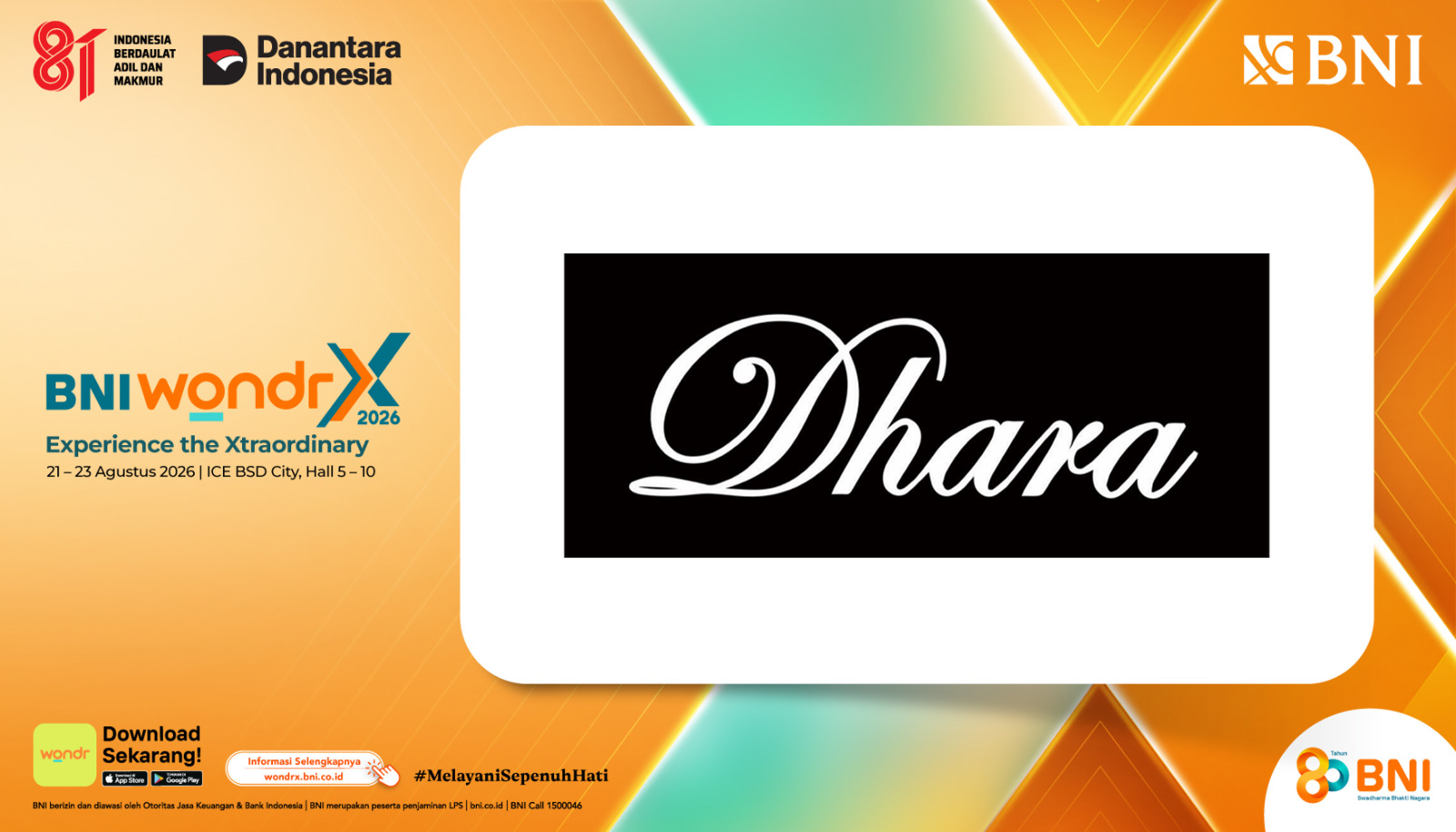 Dapatkan Diskon hingga 20% di DHARA
