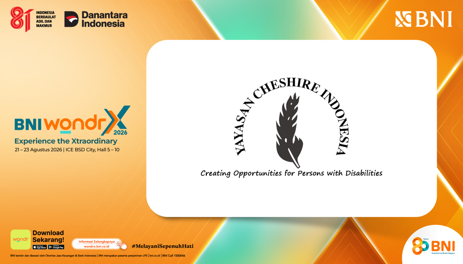 Dapatkan Tambahan Diskon 5% di Yayasan Cheshire Indonesia