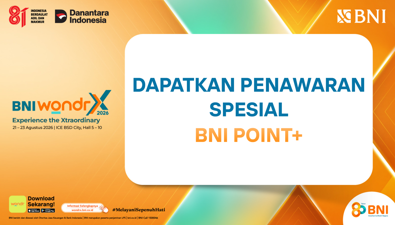 Dapatkan Penawaran Spesial BNI POIN+