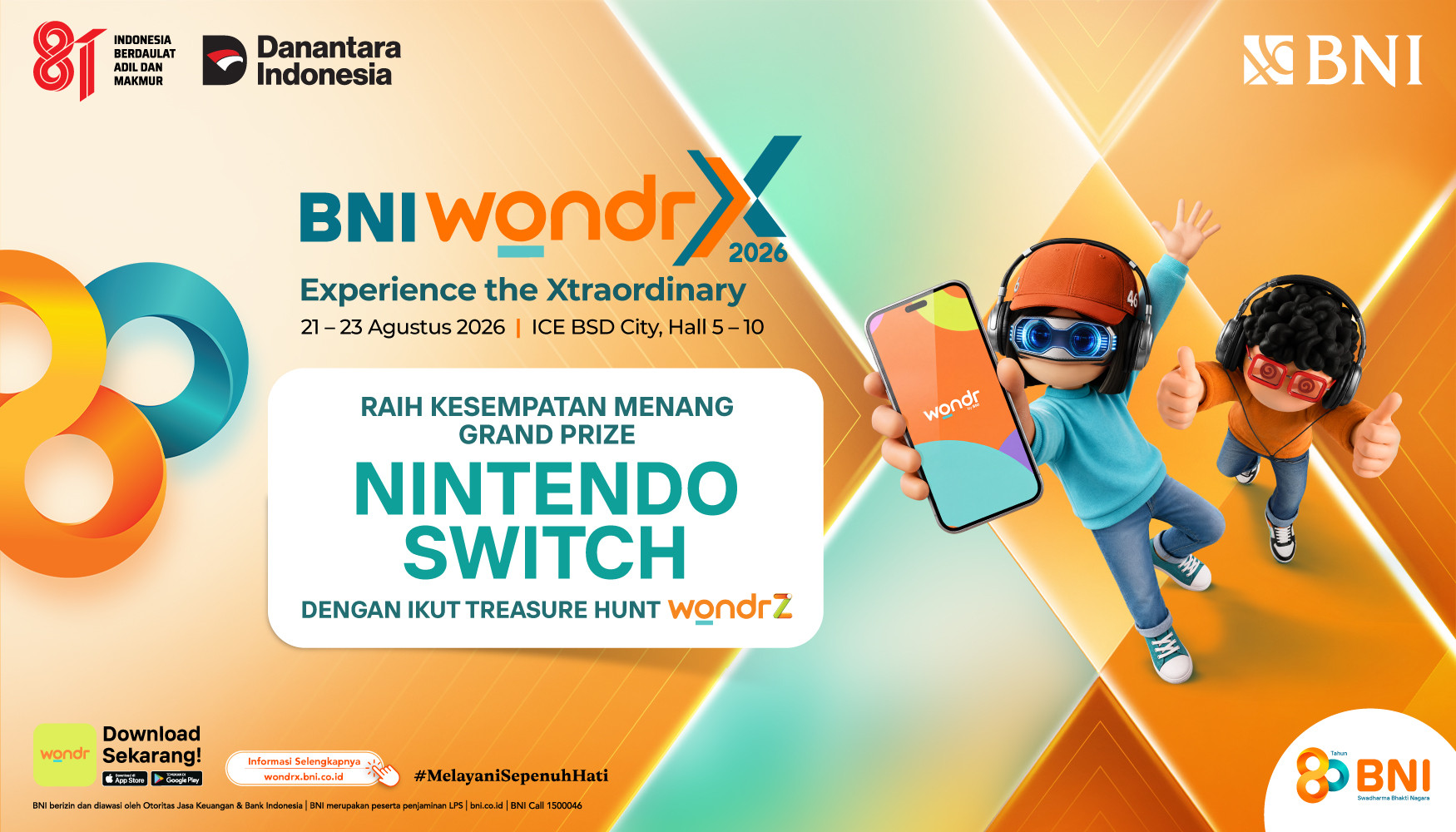 Raih Kesempatan Menang Grand Prize Nintendo Switch dengan Ikut Treasure Hunt wondrZ