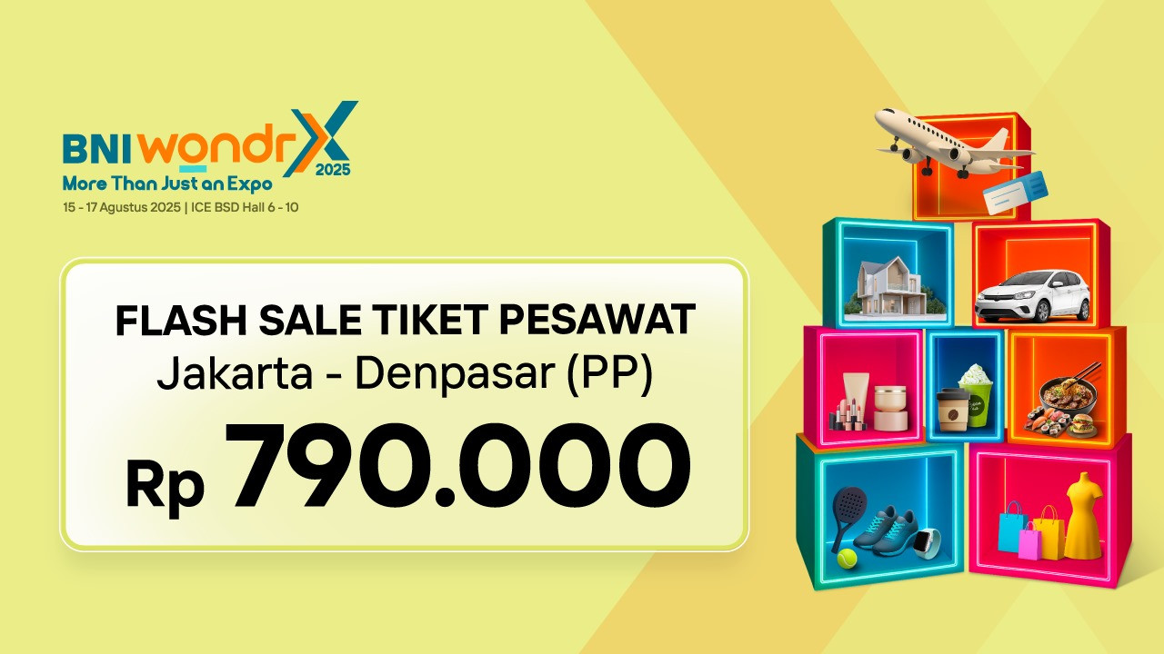 FLASH SALE TIKET PESAWAT PP