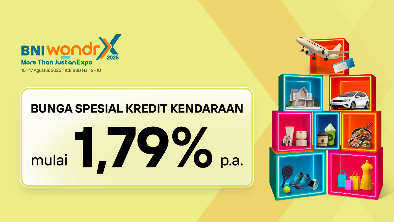 BUNGA SPESIAL KREDIT KENDARAAN MULAI 1,79%